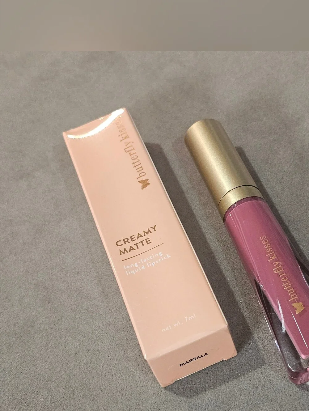 Matte Creamy Lipstick - 12HR Long-Lasting (BALLET SLIPPER )